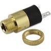Oem 3.5 mm ausinių lizdas, prisukamas, paauksuotas PJ-392