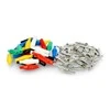Oem 35 mm krokodilo spaustukų rinkinys įvairių spalvų - 30 vnt
