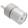 37Dx50L variklis su 10: 1 pavarų dėže 12V 1000RPM - Pololu 4748