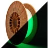 3D PET-G plastikas 1.75mm 0.5kg Rosa3D - Glow in the Dark Žalias