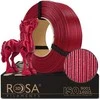 3D plastkas PLA blizgantis raudonas (Galaxy Raudona Wine) 1.75mm 1kg refill pakuotė Rosa3D