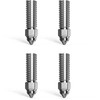 3D spausdintuvo purkštukų komplektas bimetal konstrukcija (2x0.4mm 0.6mm 0.8mm) skirti K1/K1Max, CR-M4, ENDER-3V3KE spausdintuvams CREALITY