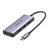 4in1 UGREEN CM473 adapteris USB-C šakotuvas į 4x USB 3.0 (pilkas)