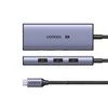 4in1 UGREEN CM473 adapteris USB-C šakotuvas į 4x USB 3.0 (pilkas)