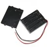 Oem 4xAAA 1.5V baterijų laikiklis su dangteliu ir jungikliu