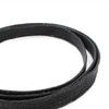 5 mm kabelio pynė - poliesterio pynė / pynė - juoda - 1 MB