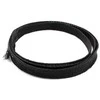 5 mm kabelio pynė - poliesterio pynė / pynė - juoda - 1 MB