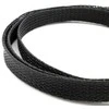 5 mm kabelio pynė - poliesterio pynė / pynė - juoda - 1 MB