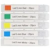 5 mm LED diodų rinkinys - justPi - 100 vnt