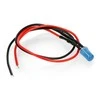 Oem 5mm 12V LED su rezistoriumi ir laidu - mėlyna