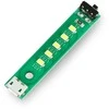5x LED juostelė USB 5V su maitinimo jungikliu - Kitronik 35150