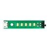 5x LED juostelė USB 5V su maitinimo jungikliu - Kitronik 35150