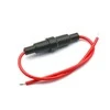Oem 5x20mm Saugiklio laikiklis su 24cm ilgio laidu - 22AWG