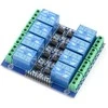 Oem 8 kanalų relės modulis su optoizoliacija - 10A / 250VAC kontaktai - 5V