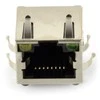 Oem 8P8C RJ45 tinklo lizdas, ekranuotas šviesos diodais - 5 vnt,