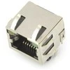 Oem 8P8C RJ45 tinklo lizdas, ekranuotas šviesos diodais - 5 vnt,