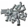 Oem Medinė dviguba sriegio mova M6x12mm - 10vnt - Baldų skirtukas - Varžtas - Veržlė