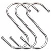 Oem S tipo kabliukas - 65mm - Juoda - Metalinė kabykla -