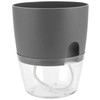 Oem Savaime laistantis gėlių vazonas - 10.2 cm - Baltas - Automatinis augalų laistymas