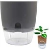 Oem Savaime laistantis gėlių vazonas - 10.2 cm - Baltas - Automatinis augalų laistymas