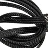 Oem Kabelių pynė 20 mm - Poliesterio pynė / pynė - juoda - 1 mb