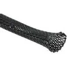 Oem Kabelių pynė 20 mm - Poliesterio pynė / pynė - juoda - 1 mb