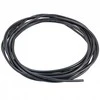 Oem Konservuota varinė silikoninė viela 24AWG - 66 gyslos - 0.20 mm2 - juoda - lanksti