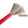 Oem Silikono alavuota varinė viela 16AWG – 252 laidai – 1.3 mm2 – raudona – lanksti