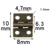 Oem Žalvarinis vyris 10x8mm - mini modeliuojantis vyris - žaislams ir karstams