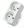 Rebel Oem AC adapteris - 1 kištukas - 2 lizdai