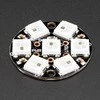 Adafruit NeoPixel Jewel RGB LED diodų žiedas WS2812