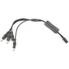 Oem Adapteris DC 5.5/2.1mm su jungikliu - 4 kištukai
