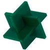 Akrilo lakštas - 3mm - 300x300mm Bambu Lab - Mistletoe Žalias - 3vnt