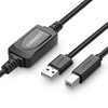 UGREEN US122 kabelis USB 2.0 AB 15m