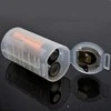 Oem Akumuliatoriaus adapteris 2xAA iki R20/D - Baterijų krepšelis 2xAA (R6 1.5V)