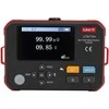 Akumuliatoriaus varžos matuoklis, 0.000mOm~3Om; 0.000V~71.00V, 4 laidų matavimo metodas; 500 matavimų atmintis, Bluetooth, UNI-T