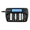 everActive 1-8 AA/AAA elementų kroviklis su LCD ekranu