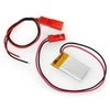 Akyga 85mAh 1S 3.7V Li-Pol akumuliatorius - JST-BEC jungtis + lizdas - 25x15x3mm