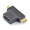 Akyga Adapteris HDMI - MiniHDMI - MicroHDMI
