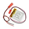 Akyga Li-Pol akumuliatorius 400mAh 1S 3.7V - JST-BEC jungtis + lizdas - 35x30x4mm