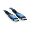 Laidas Akyga C tipo USB - C tipo USB - mėlynas - 1m - AK-USB-37