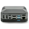 Argon40 Aliuminio dėklas Raspberry Pi 4B su ventiliatoriumi - Argon ONE M.2 - pilkas