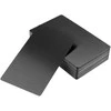 Oem Aliuminio vizitinė kortelė graviravimui - juoda - 54x86mm -