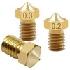 Oem Antgalis 0.4 mm M6 – siūlas 3.0 mm – H12.5 mm – kūginis – RepRap E3D V5 V6
