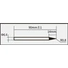 Antgalis 1mm SI-126B-80 lituokliui, Proskit