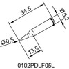 Antgalis ERSADUR, pailgintas 0.5mm/0.020in, lituokliui ERSA