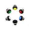 Oem Antivandalinis Mygtukinis Jungiklis 12mm 2A 48VDC - Juodas
