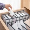 Oem Apatinių drabužių laikiklis - 11 skyrių - stalčiaus įdėklas - sulankstomas - audinys