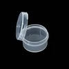 Oem Apvali plastikinė dėžutė 27x14mm - uždaras konteineris