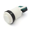 Oem Arcade Concave Button 3.5cm - baltas